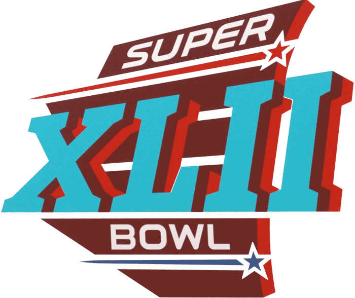 Super Bowl XLII Primary Logo DIY iron on transfer (heat transfer)